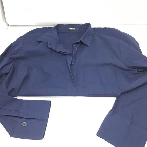 Zeagoo 3/4 Sleeve Basic Button Down (C10) - Picture 3 of 5